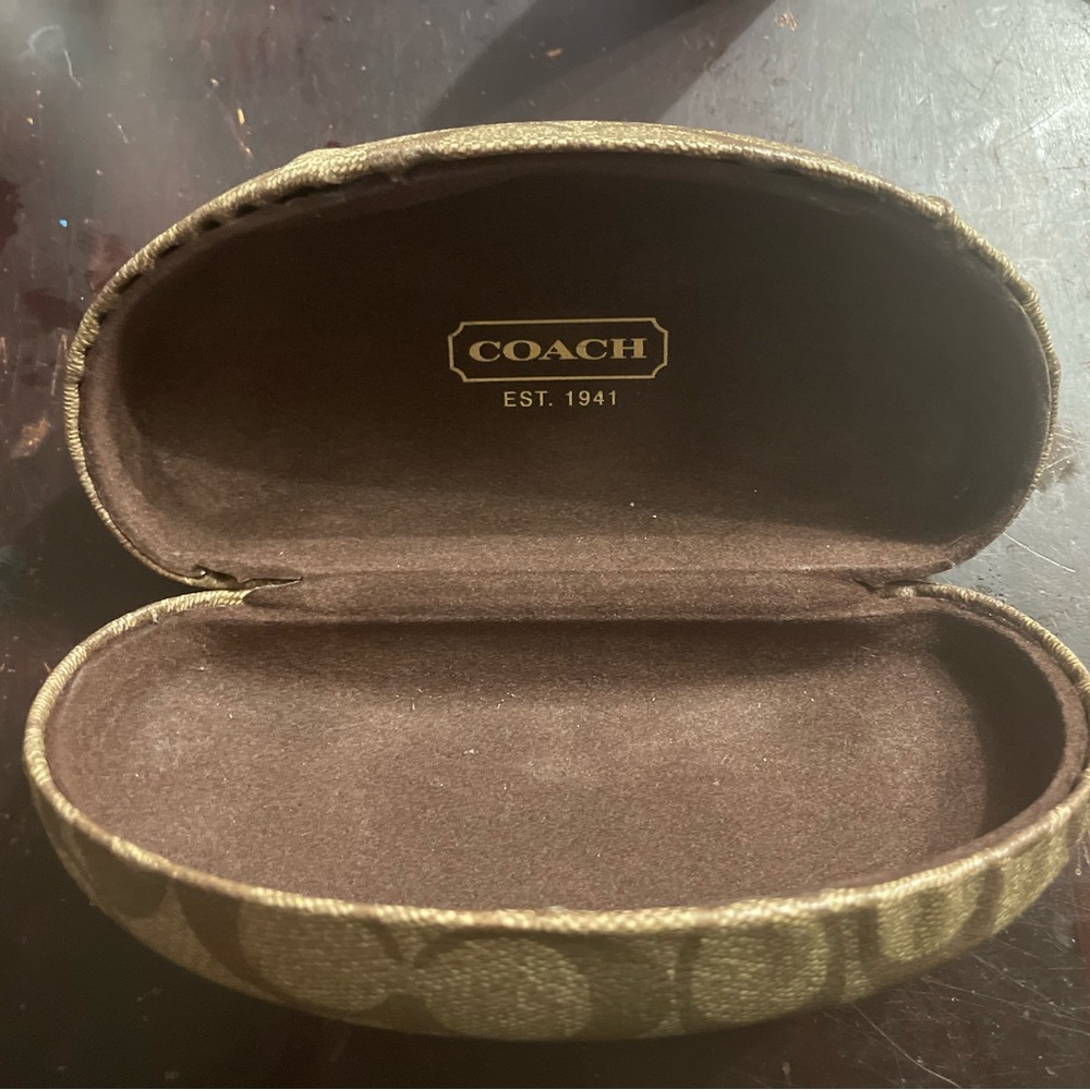 Coach Clamshell Sunglasses Case